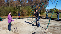 Freshman - Playground Pea Gravel Removal